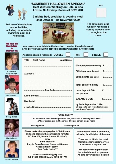 Booking Form Summer